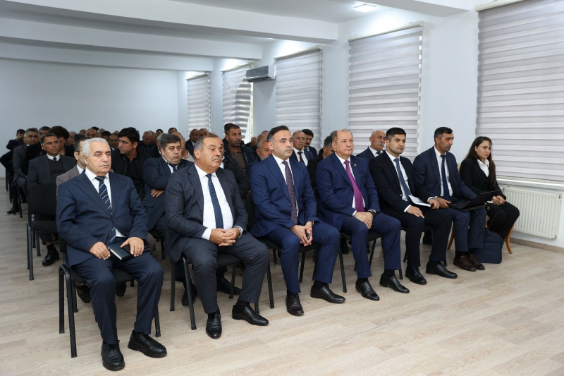 Beyləqanda “Aqrar sahədə dövlət dəstəyi mexanizmləri” mövzusunda panel müzakirəsi keçirilib